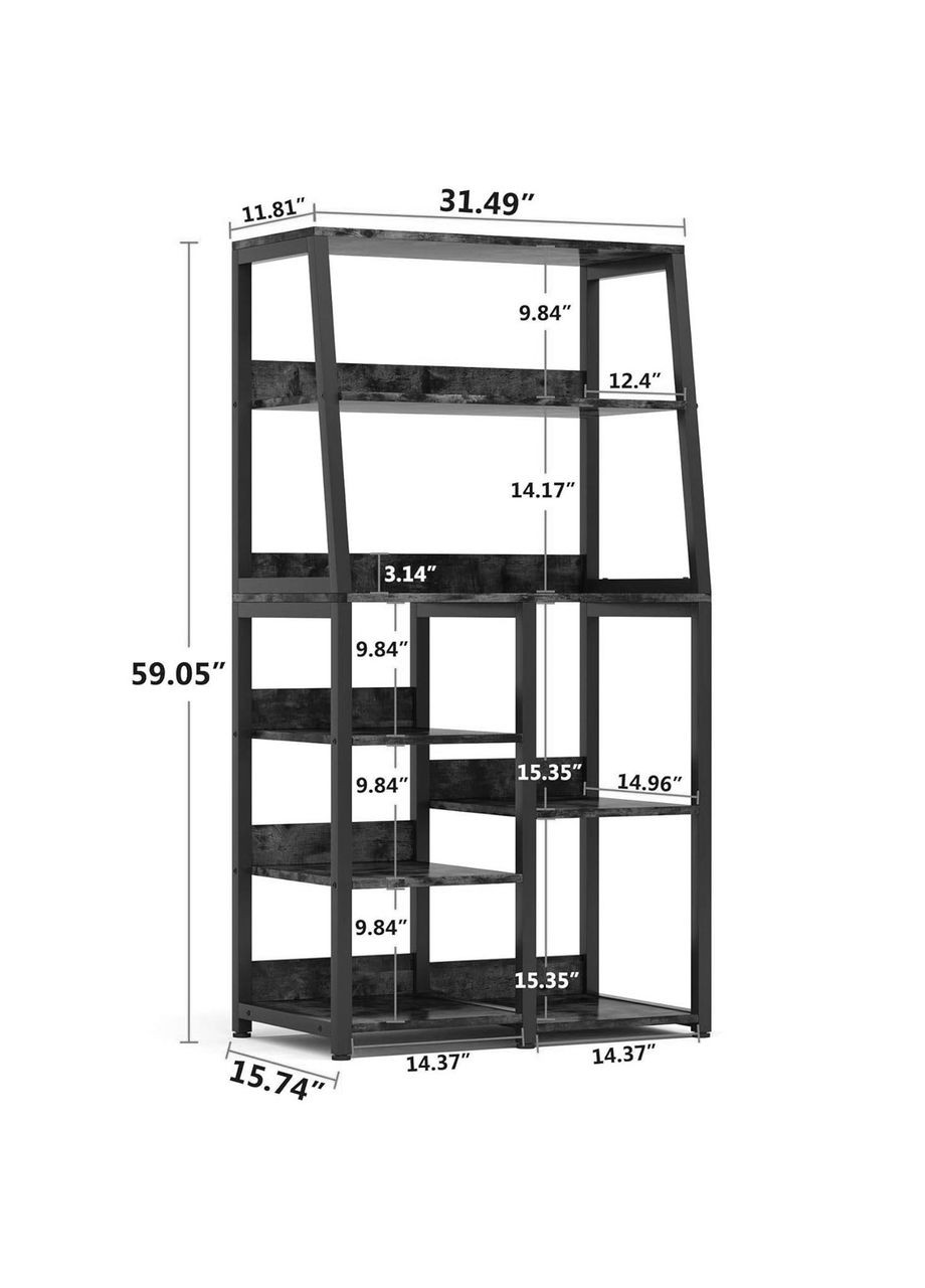 Стеллаж кухонный из дерева Фериль венге-капучино (СТА-00581209) No Brand (327848450)