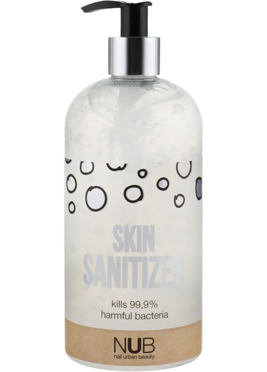 Гель-антисептик для кожи рук и ног Skin Sanitizer Lime Peppermint - Skin Sanitizer Lime 500ml NUB (361931227)