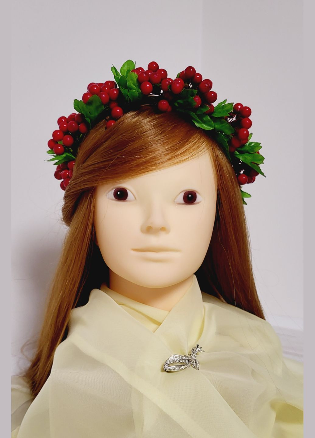 Венчик-обруч на голову ручной работы Калиновый Hand Made (317257061)