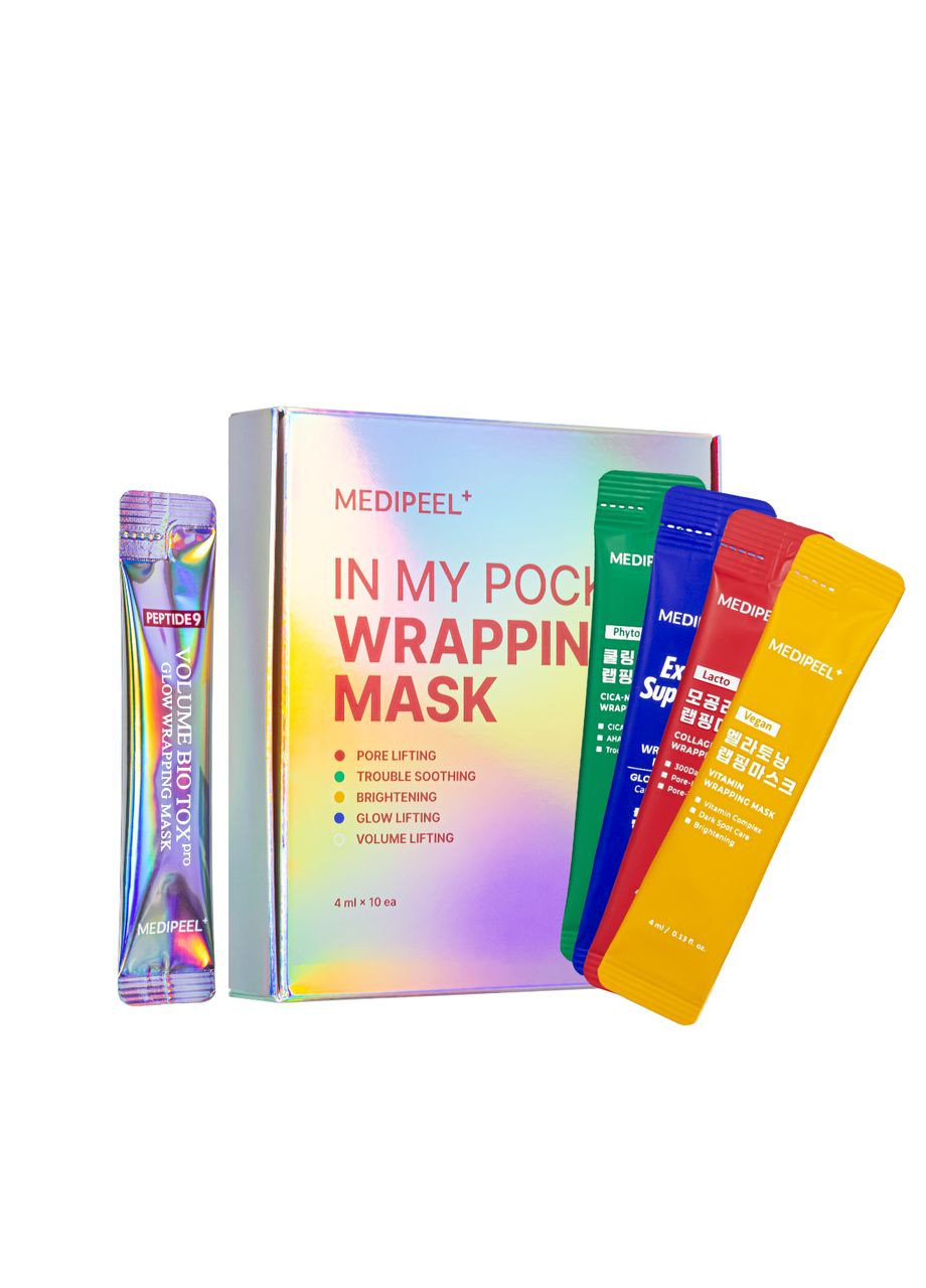 Подарочный набор масок-пленок для кожи лица In My Pocket, 10 шт*4 мл Medi-Peel (355313174)