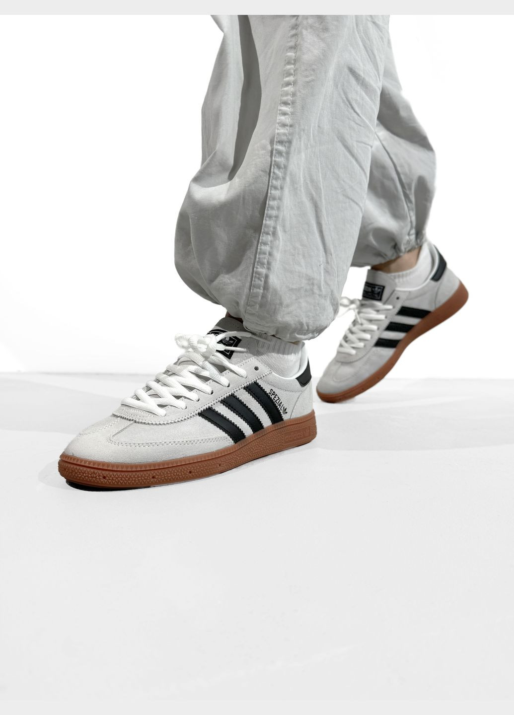 Кросівки жіночі і чоловічі Adidas Spezial Handball grey | Адідас Спеціал сірі No Brand сірі демісезони (316507753)