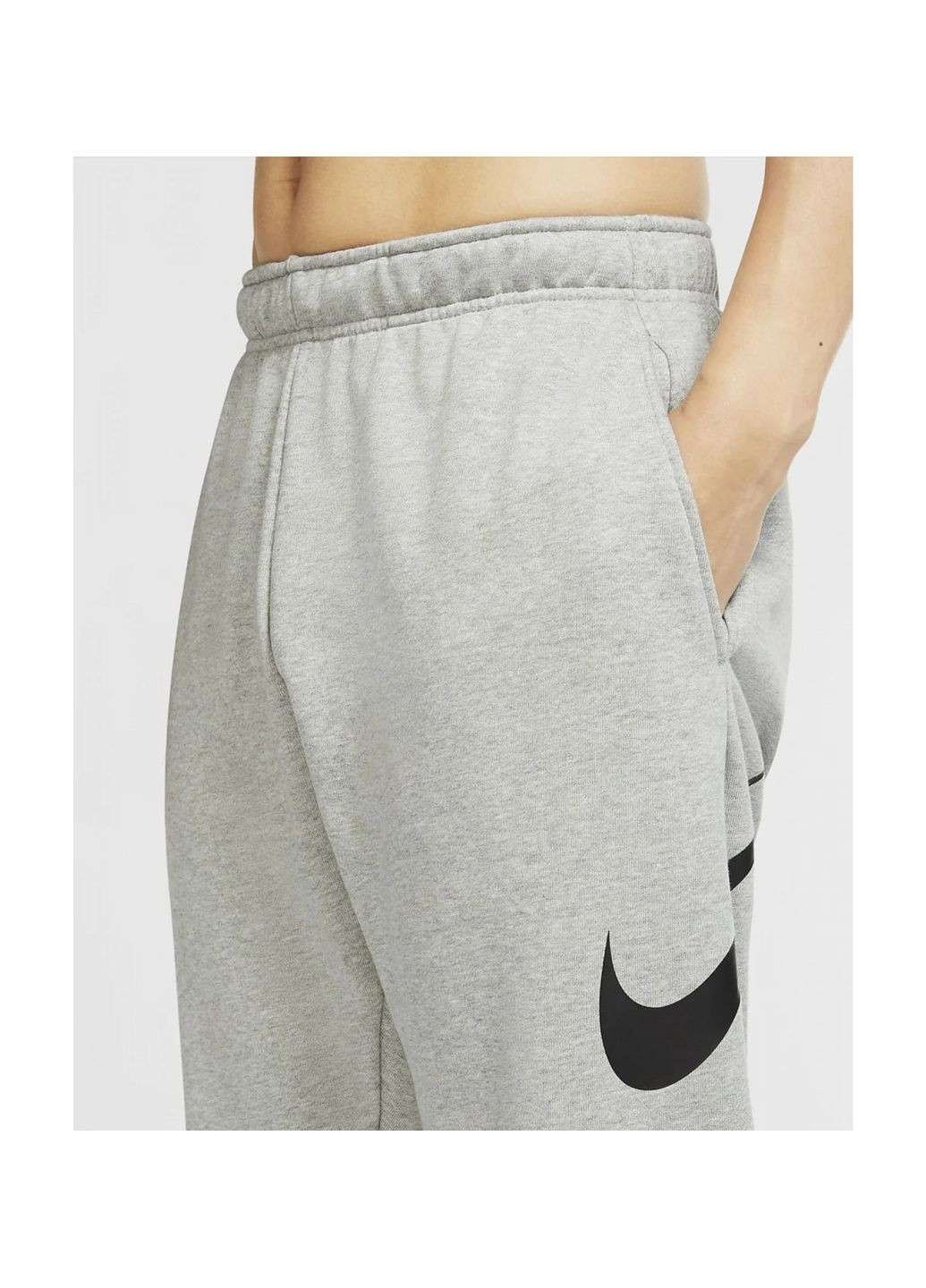 Штани чоловічі Dri-Fit Swoosh Grey Nike (365962365)