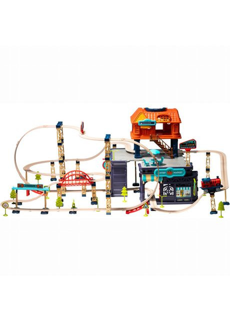 Ігровий набір Хоробрий паровозик 207 деталей (532.02.31) OTAMANKO (370625286)