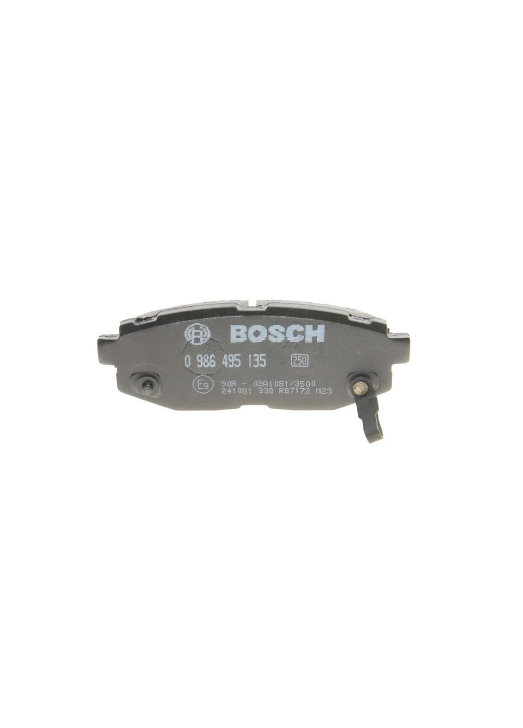 Колодки тормозные (задние) Subaru Forester 13 0 986 495 135 (opt-om) Bosch (361658000)