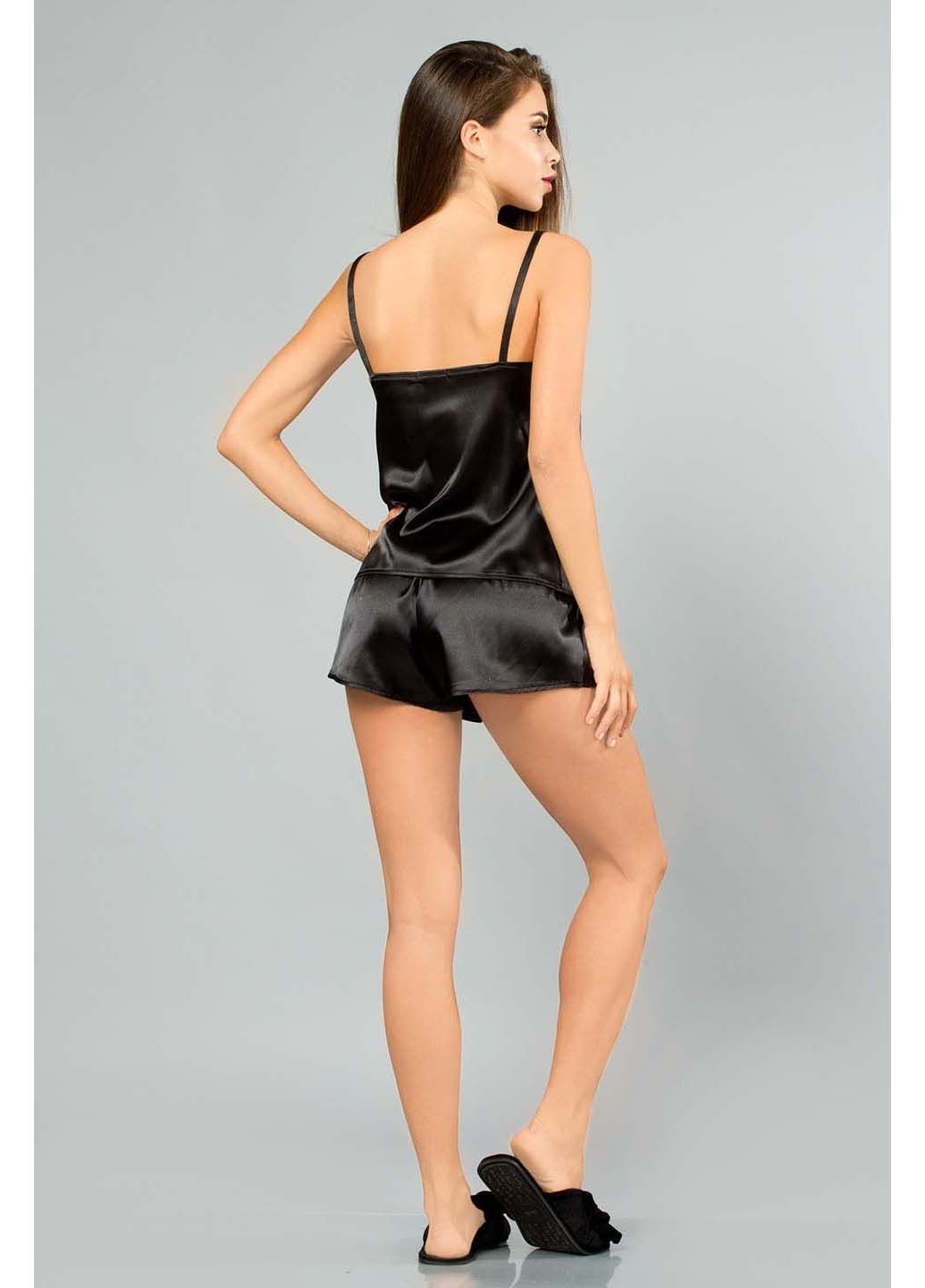 Чорна піжамний комплект Ghazel