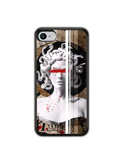 Чохол для Apple Iphone 8 Чорний No Brand (302085733)