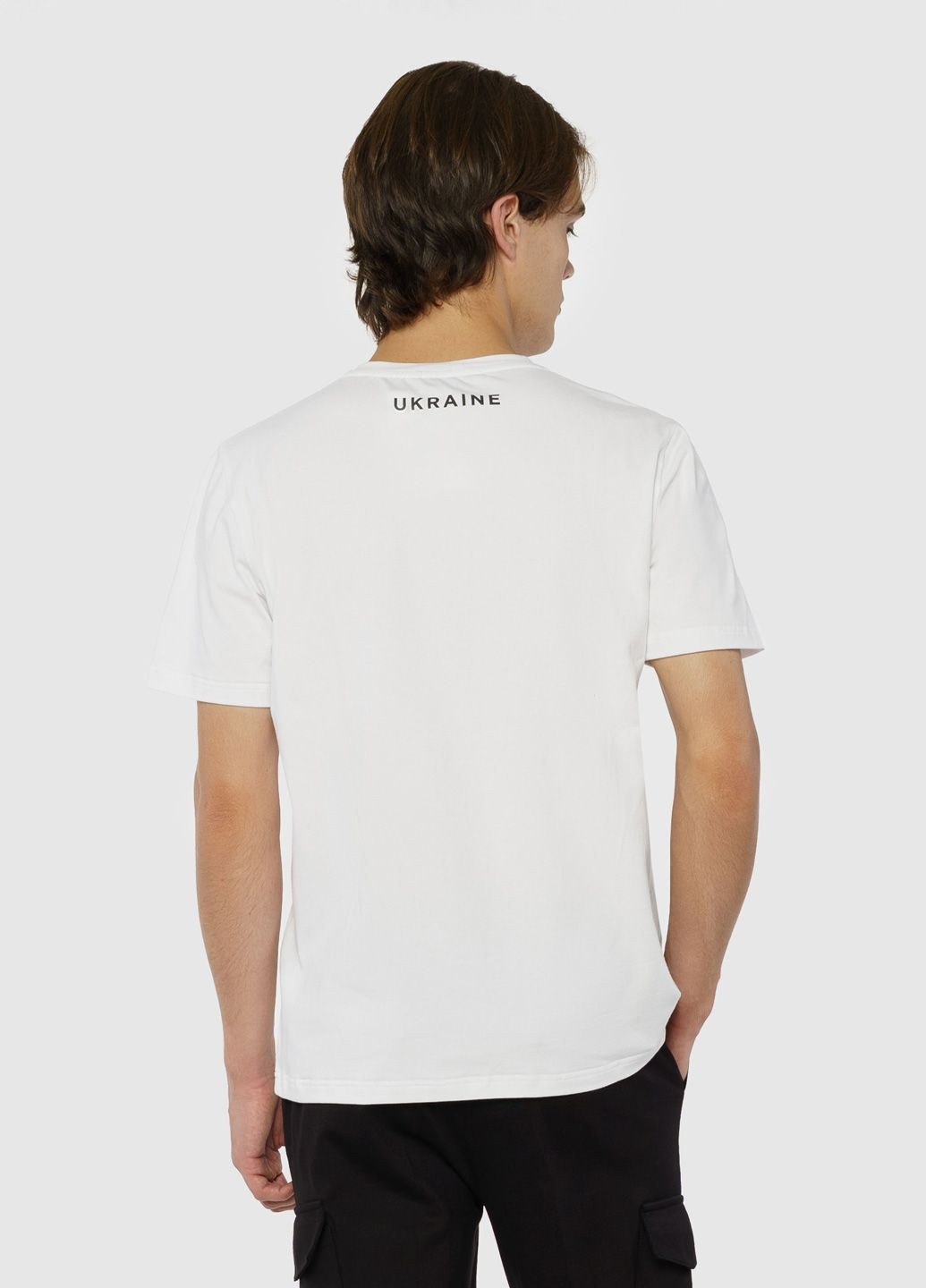 Белая футболка унисекс белая Arber T-SHIRT FF19