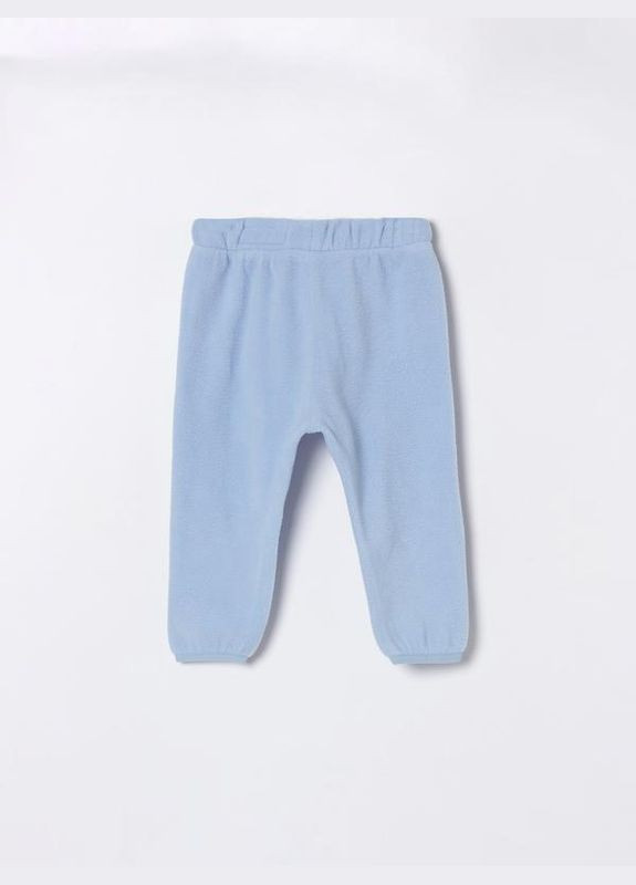 Голубой демисезонный флисовий костюм брючный Lefties