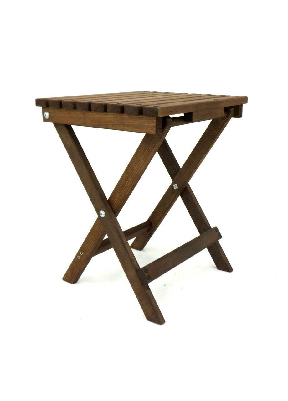 Столик раскладной из дерева Гаскон капучино (СУН-000909) No Brand (328960519)