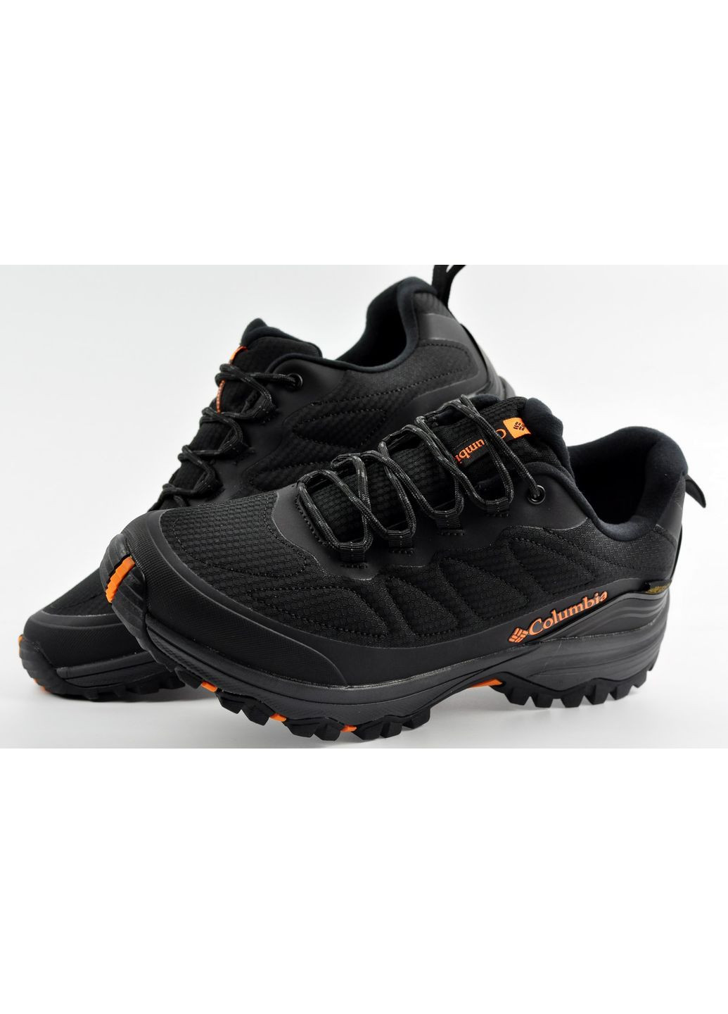 Чорні Осінні чоловічі термо кросівки No Brand