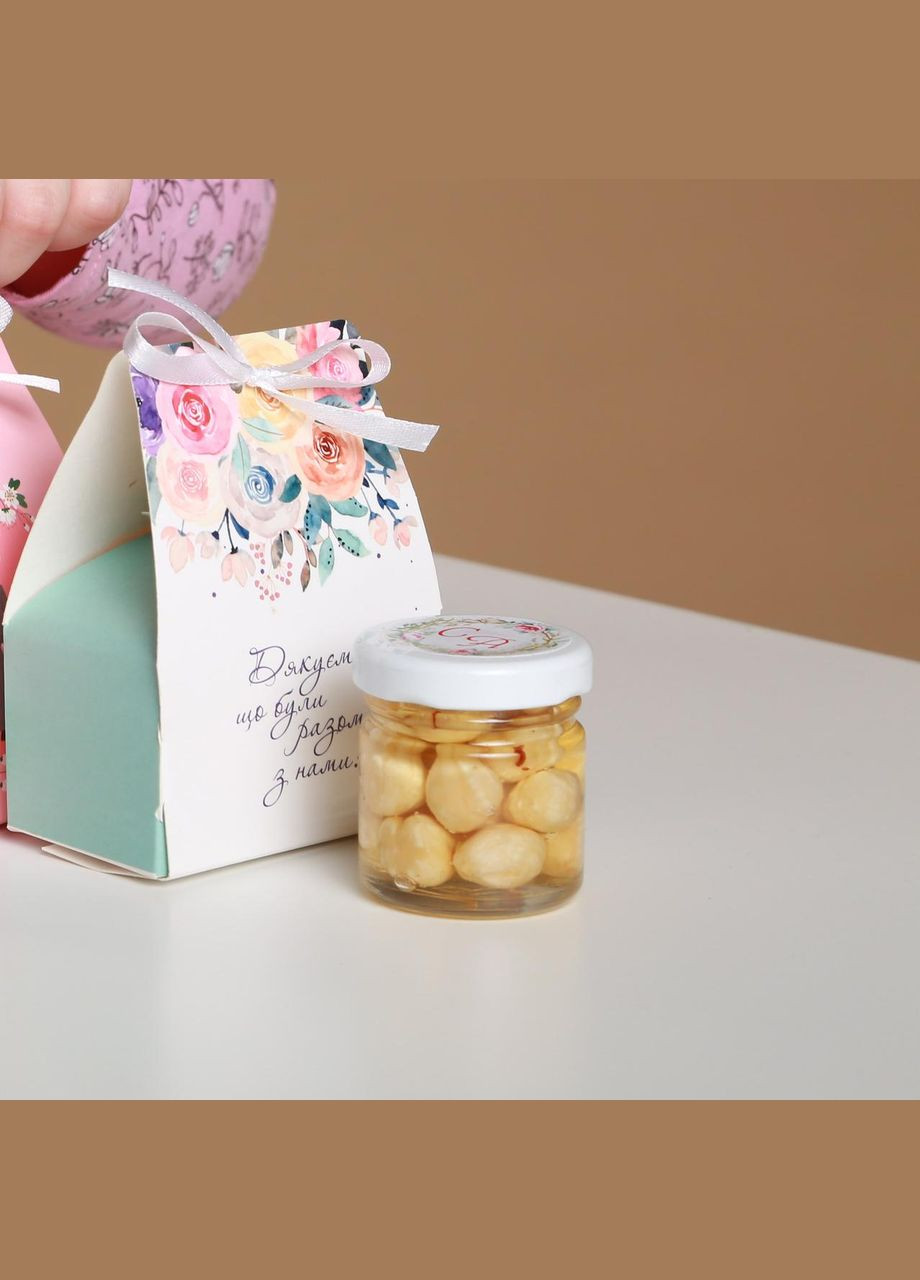 Бонбоньєрки на весілля, з медом та фундуком. "Дякуємо, що були разом із нами!" Царство Меду (330027693)