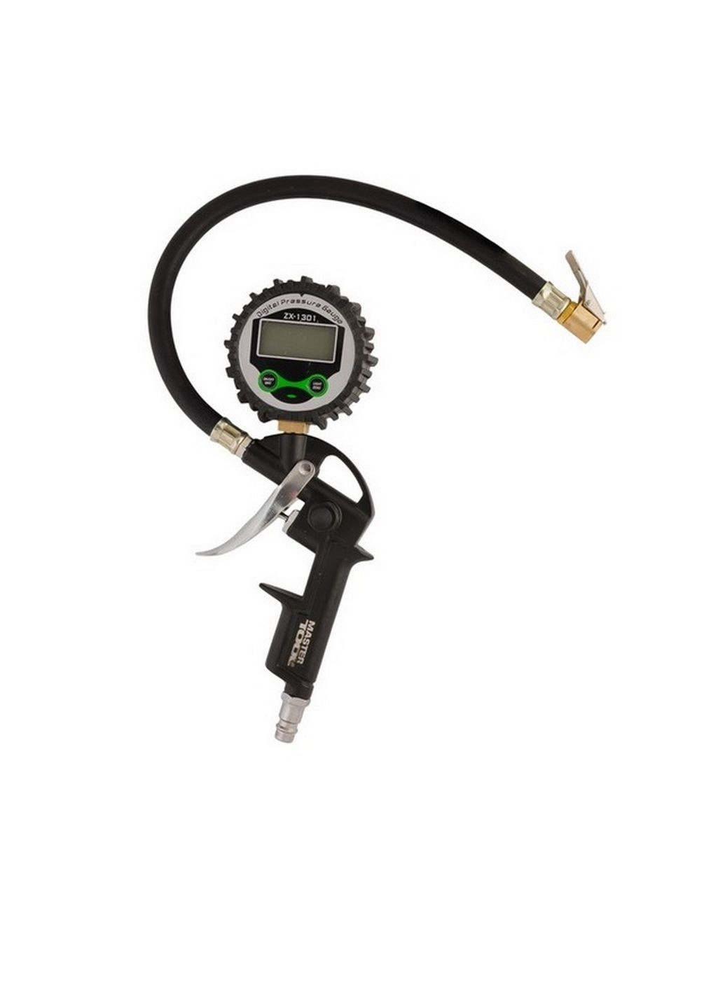 Пневмопістолет для підкачування коліс із цифровим манометром, 0-12 бар Master Tool (288187252)