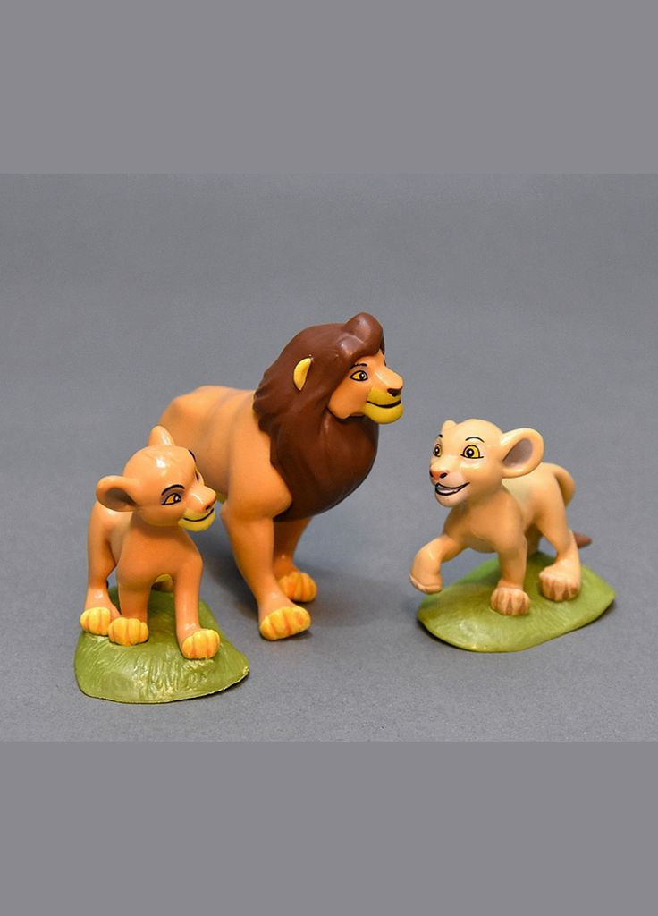 Король Лев The Lion King набор игрушек игровые фигурки Симба, Тимон и Пумба, Нала, Рафики, Шензи, Банзай и Эд 9 шт Shantou (280258103)