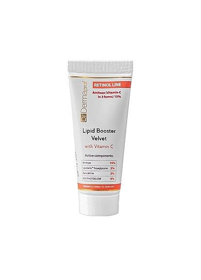 Бархатный липидный бустер для лица - Dr.Dermaprof Velvet Vitamin C Lipid Booster 30ml (1484783-36433670) Dr. Dermaprof (369563752)