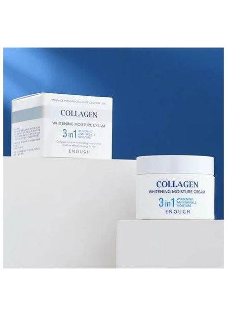 ENOUGH Увлажняющий крем с коллагеном Collagen Whitening Moisture Cream 50 ml — Крем, Южная Корея (358499677)