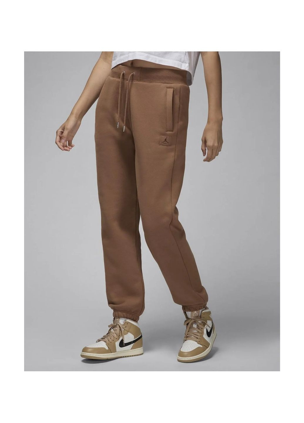 Штани жіночі Flight Fleece Brown Air Jordan (364836374)