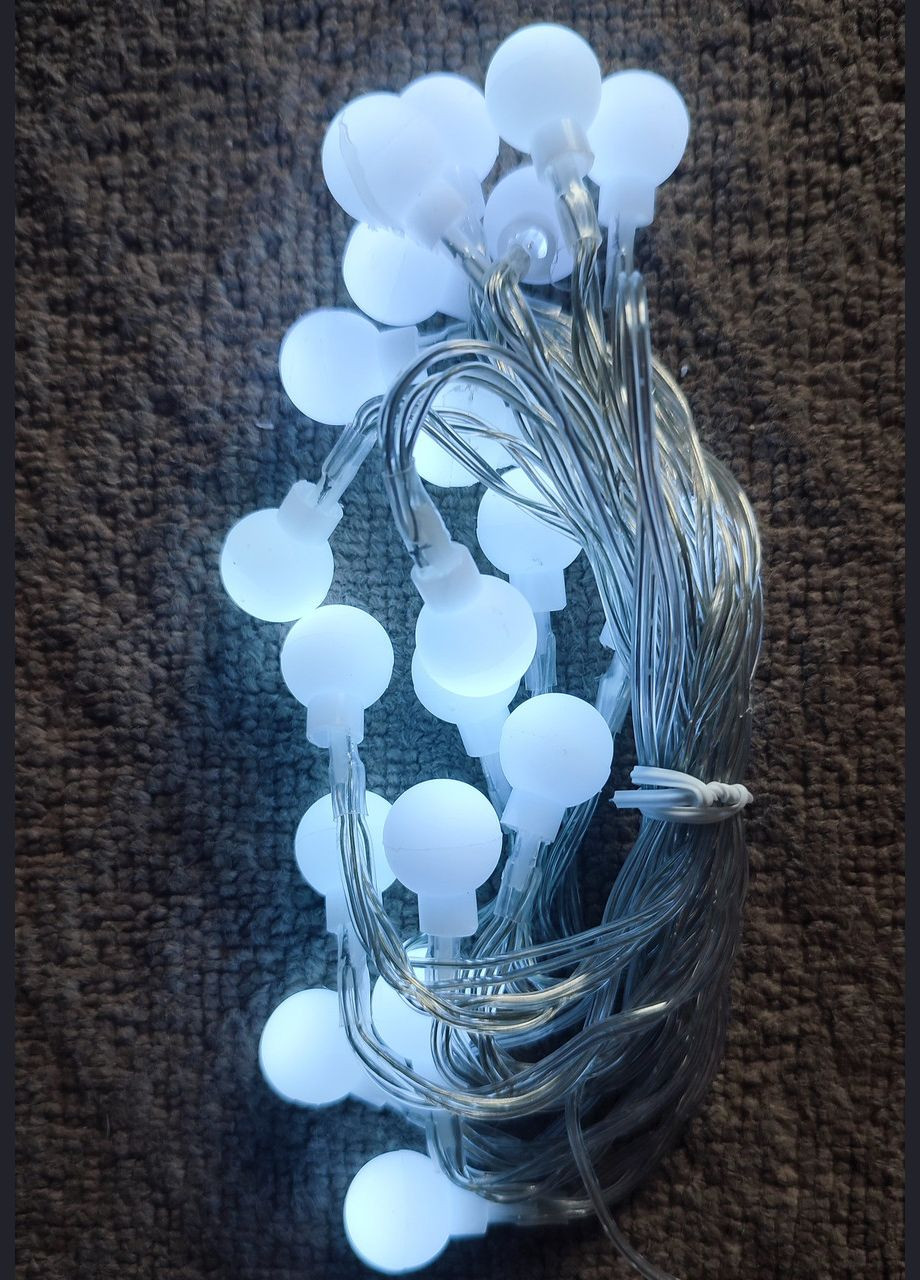 Гірлянда Ретролампи 20 LED 3 м USB RGB No Brand (313453270)