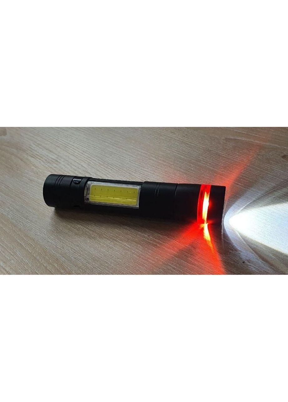 Ліхтар ручний Assistant (вбуд. акум.1200mAh, 3W XPE LED+COB, 200lm, з/п USB, 5 режимів) Quantum (370967827)