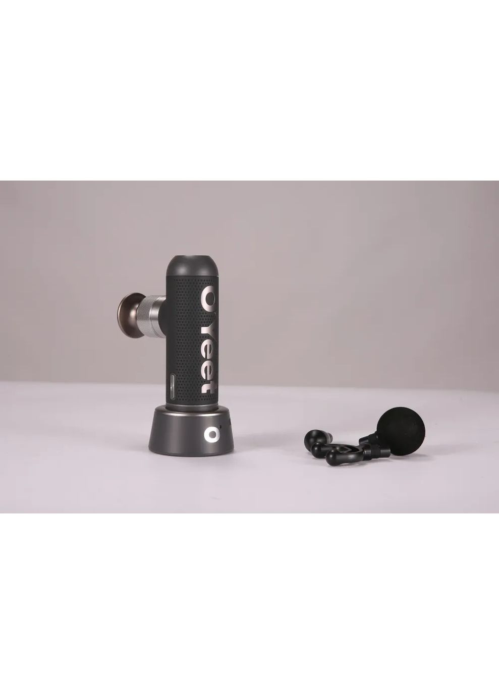 Перкусійний ручний масажер для тіла NEX mini MG-M1 (GREY) Oyeet (360408455)