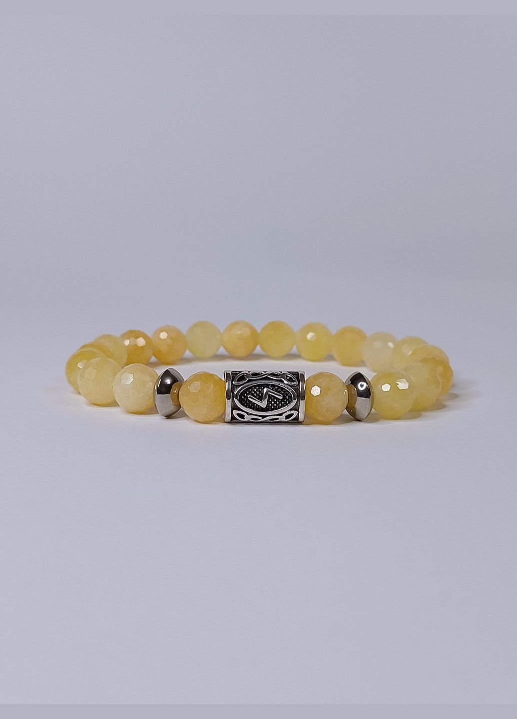 Рунний браслет "Енергетик" з цитрину та руни Соуло LSJ (303344339)