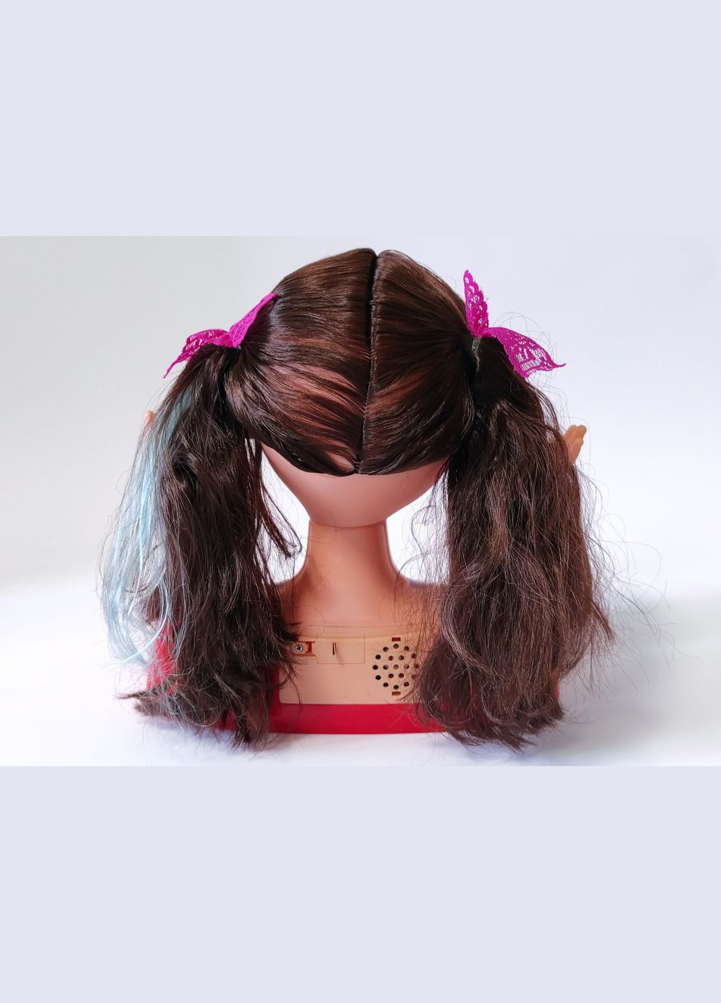 Голова куклы манекен для причесок и макияжа с аксессуарами игровой набор с куклой в красной одежде. Belle (316318985)