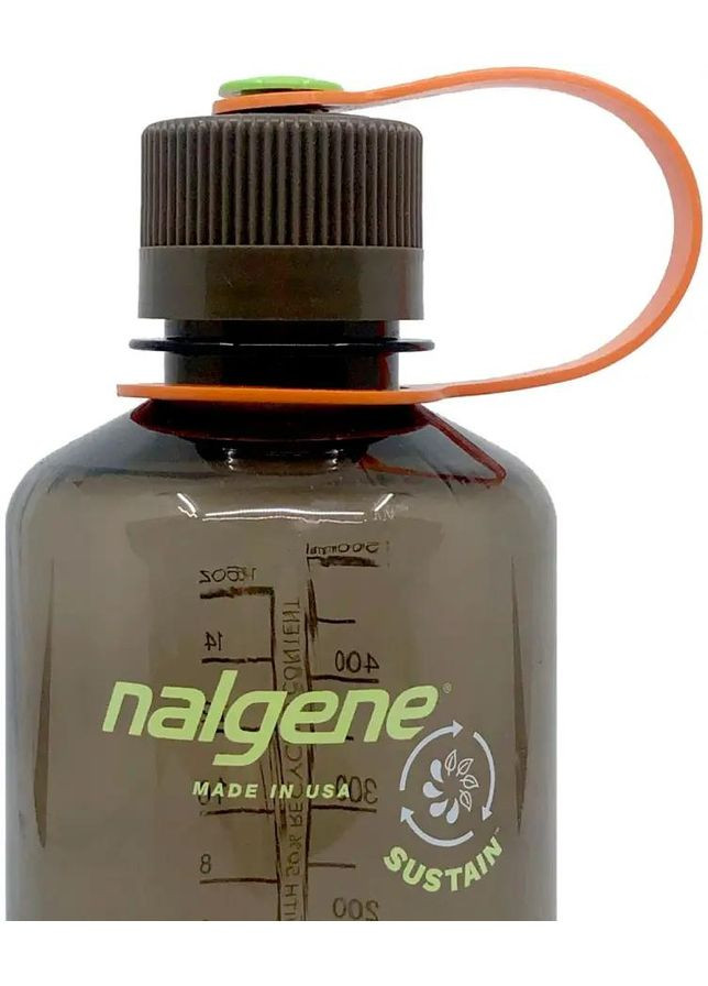 Пляшка Narrow Mouth Sustain Water Bottle 0.5L Woodsman Nalgene (316434843)