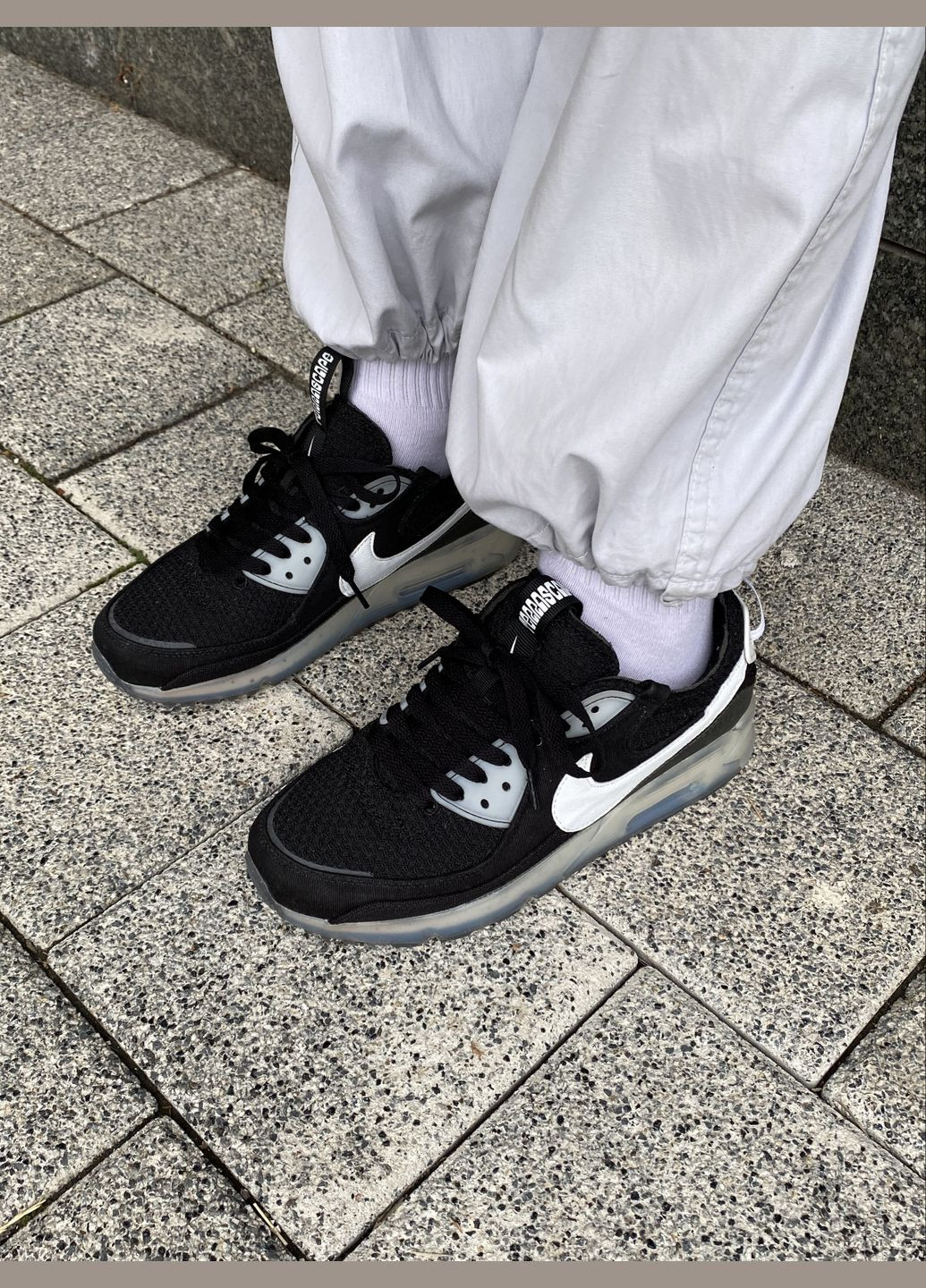 Кросівки жіночі і чоловічі Nike Air Max Terrascape 90 black | Найк Аір Макс Терраскейп 90 чорні No Brand чорні демісезони (316663587)
