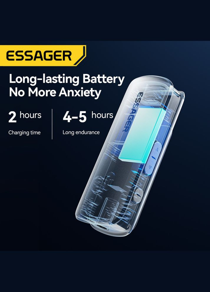 Багатофункціональний Bluetooth 5.3 аудіо адаптер EBT53-DT01-P на 3,5 мм (Aux) + слот для TF карти Essager (322581590)