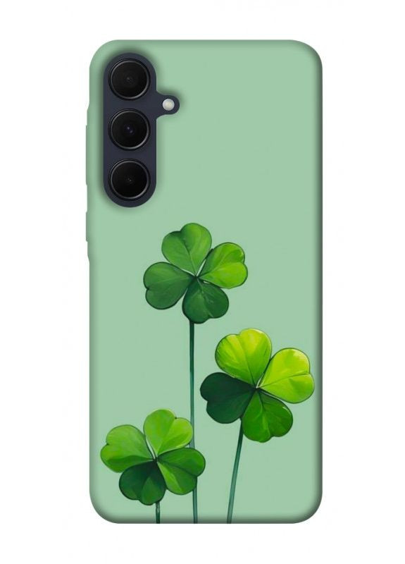 Чохол з принтом для Samsung Galaxy A35 / для самсунг галаксі А35 Lucky clover No Brand (338601920)
