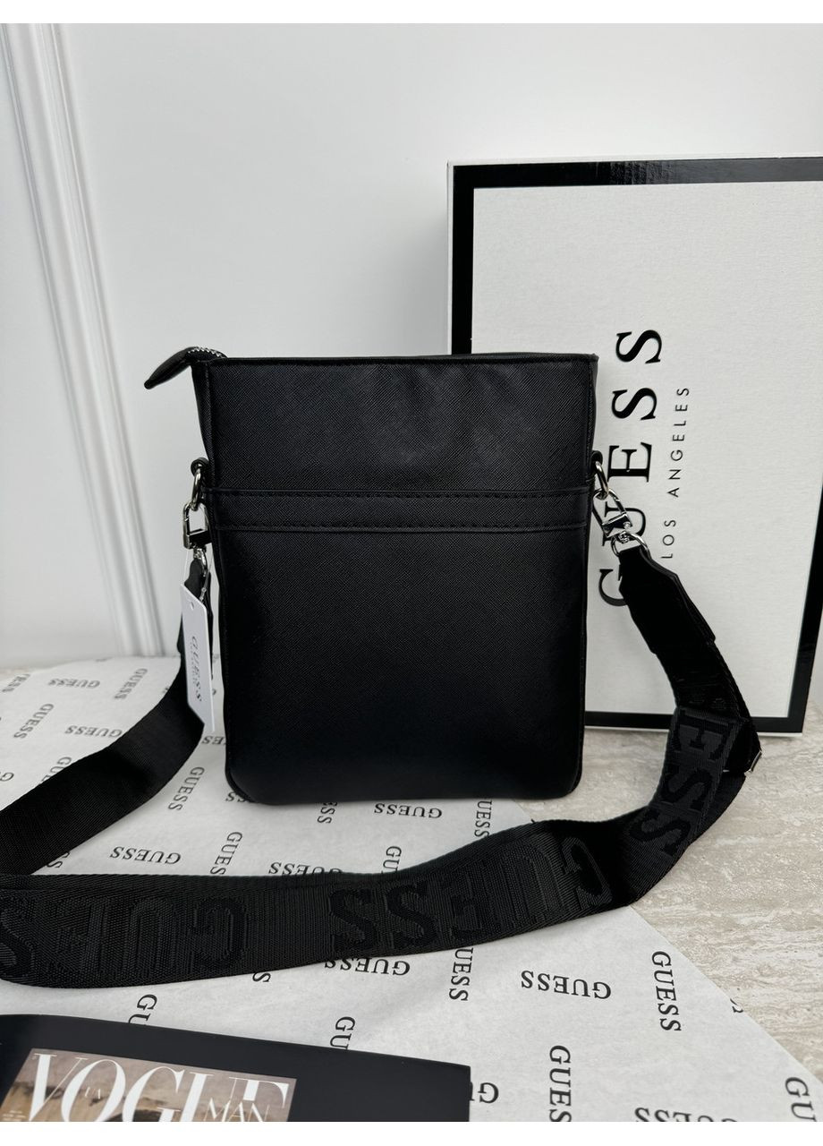 Чоловіча сумка месенджер через плече чорний No Brand (369935382)