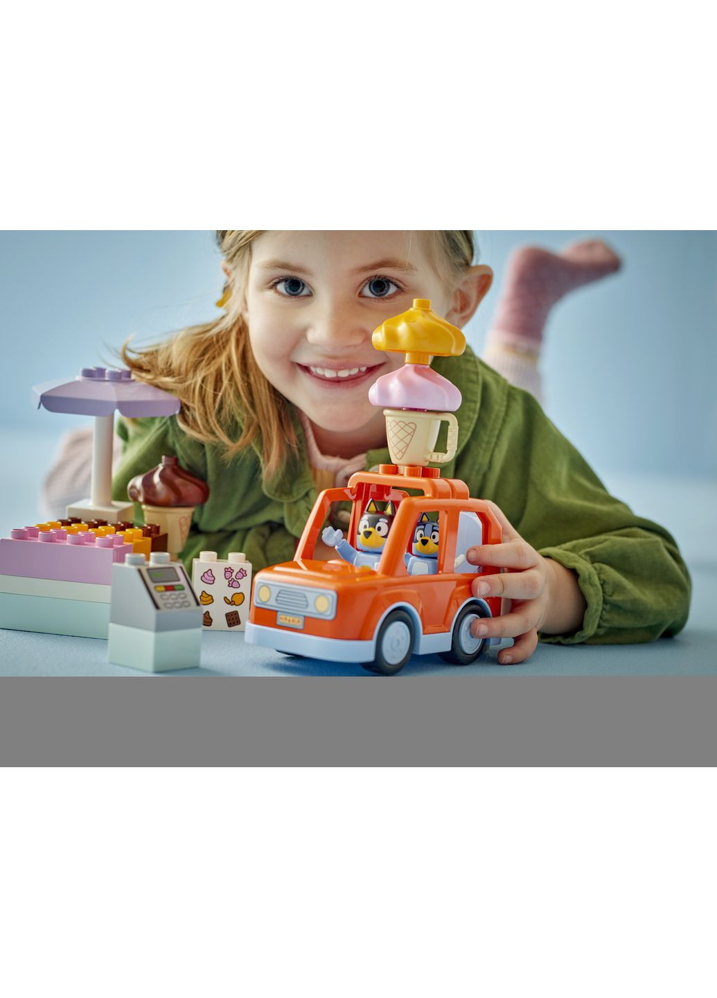 Конструктор Лего Дупло Подорож із морозивом із Блуї Bluey Duplo 10458 Lego (372012497)