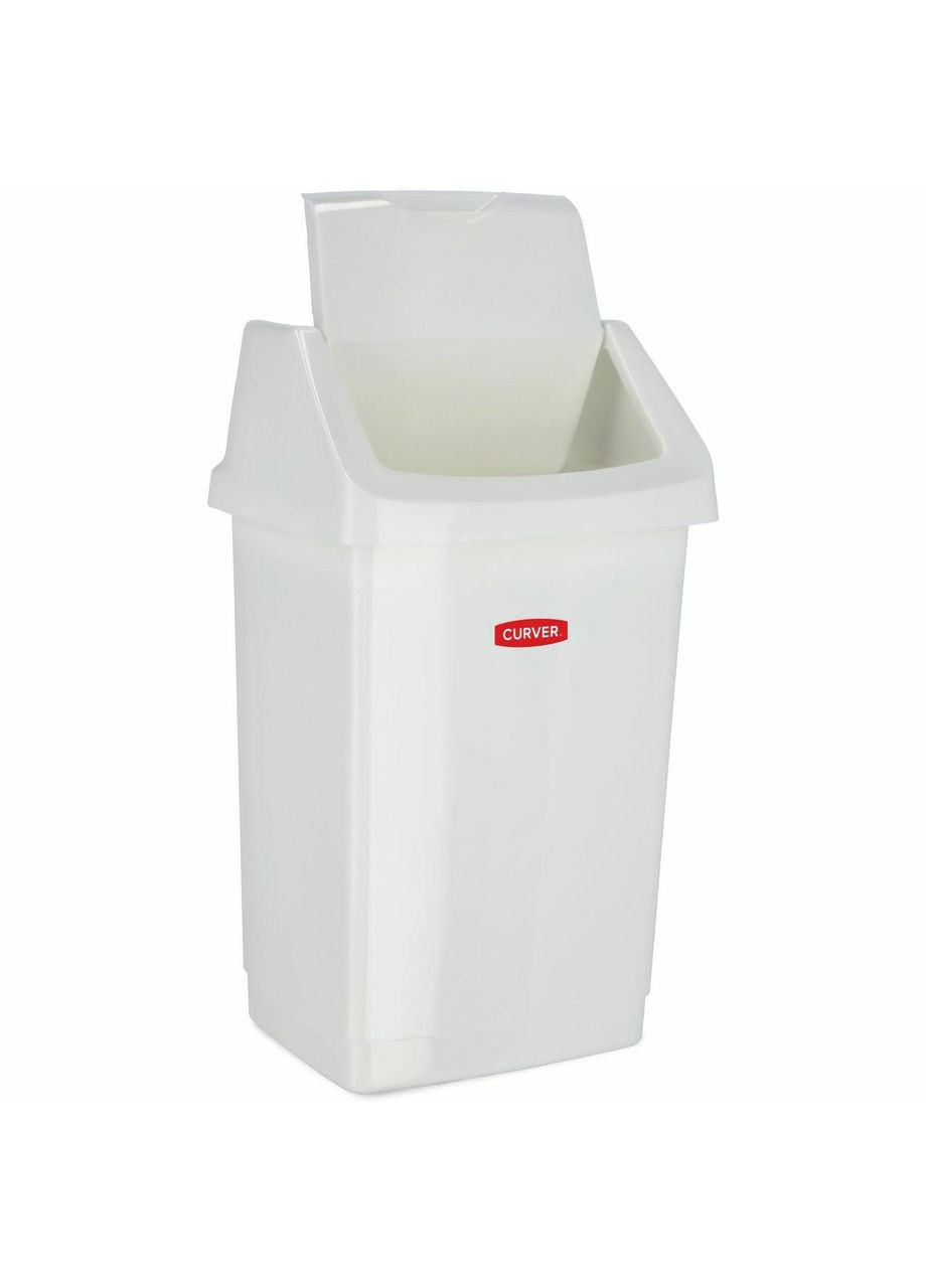 Контейнер для сміття з поворотною кришкою Click-It 15 л (04043) Мармуровий Curver (334005479)