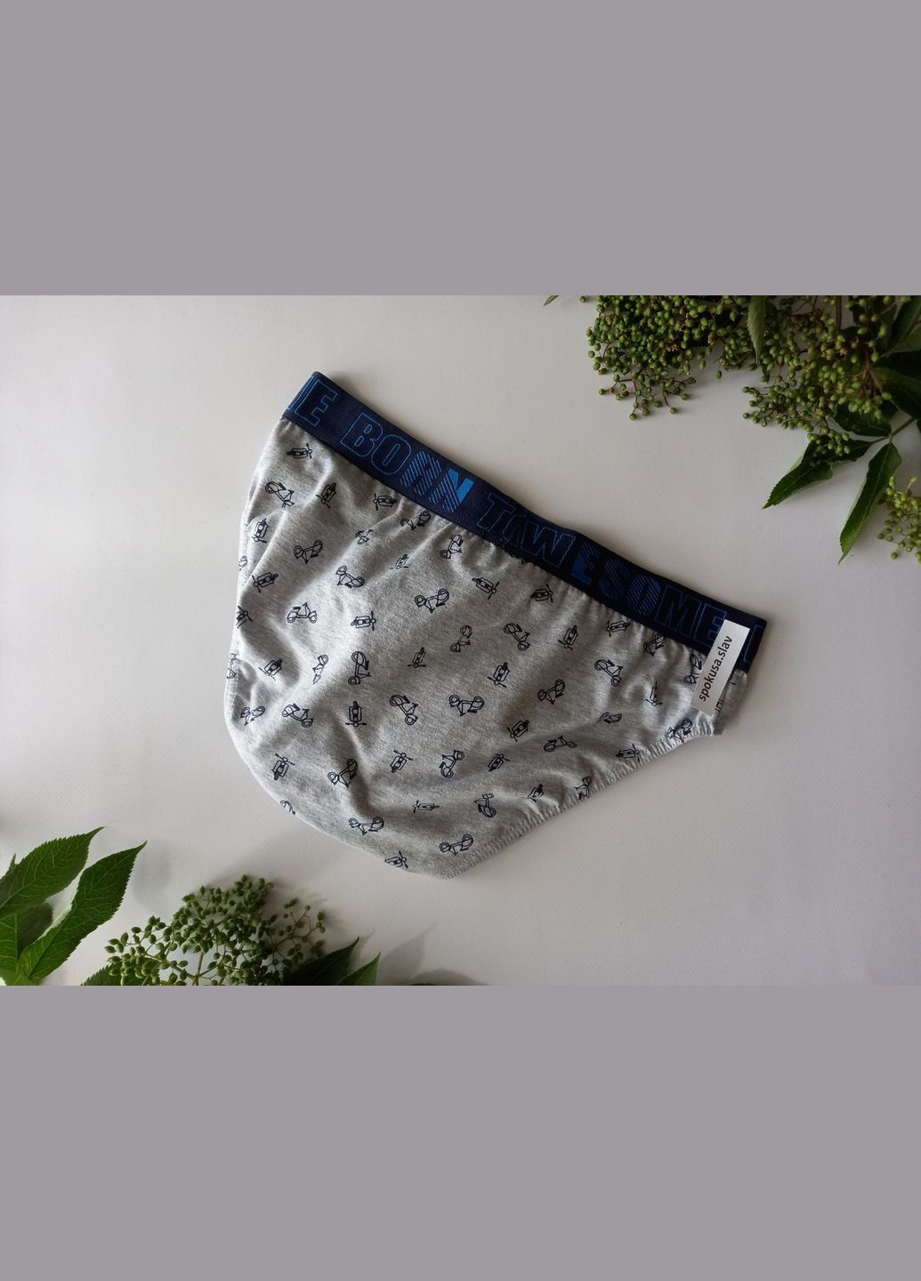 Чоловічі труси сліпи з широкою гумкою 943 розмір Л Lama (368787723)