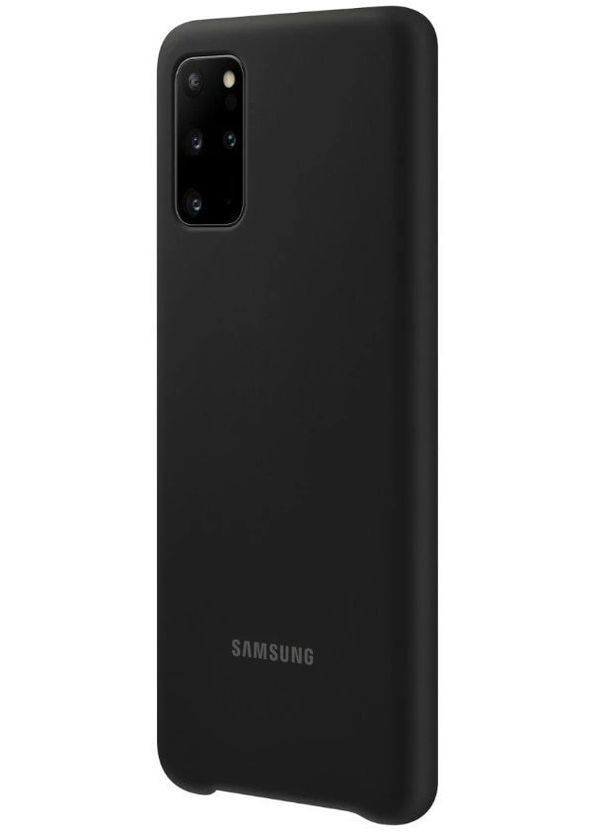 Чохол-накладка Silicone Cover для Galaxy S20+ SM-G985 Black (EF-PG985TBEGRU) Samsung (369723385)