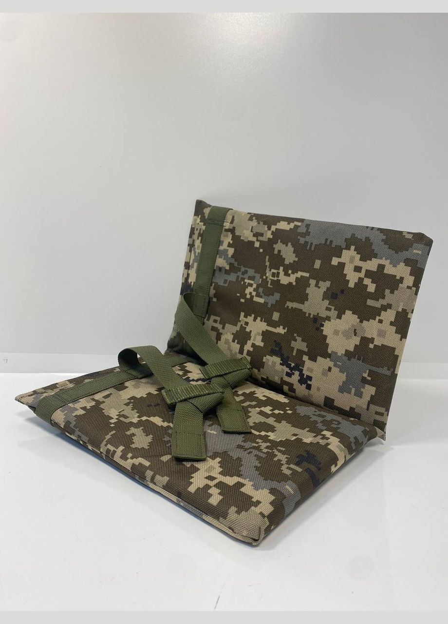Каремат 15мм, 30*40см, складной, пиксель, тактический,седушка, пятиточечник, поджопник, сидушка, для сидения UA (338424009)