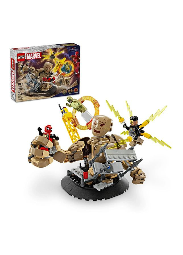 Конструктор Человек-паук vs. Песчаный человек: Решающая битва цвет разноцветный ЦБ-00242009 Lego (282818328)