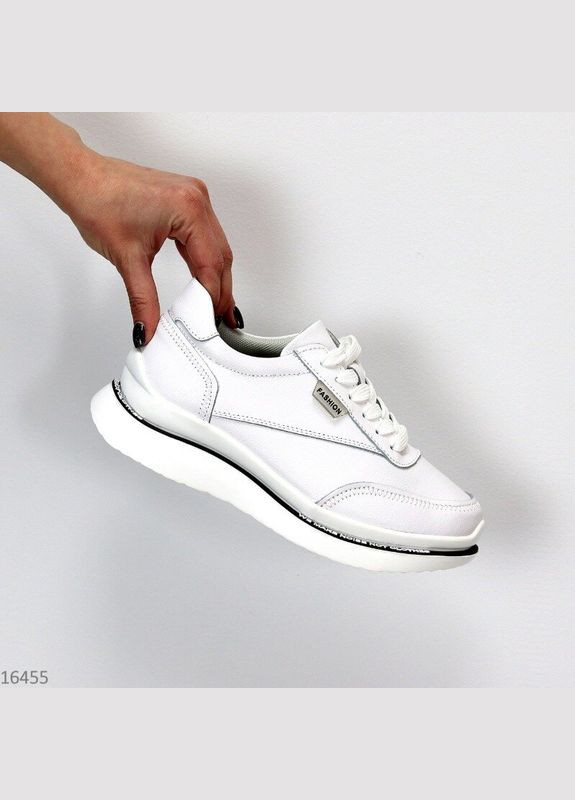 Кожаные женские кроссовки, кроссовки деми KDSL Tower белые демисезоны (315454456)