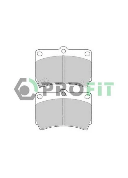 Колодки гальмівні дискові ПЕРЕДН MAZDA 121 1.1-1.3I 93-96,323 1.3I,1.7TD,1.8I 94-,323 1.3,1.6,1.7D,1 5000-0715 PROfit (339631745)