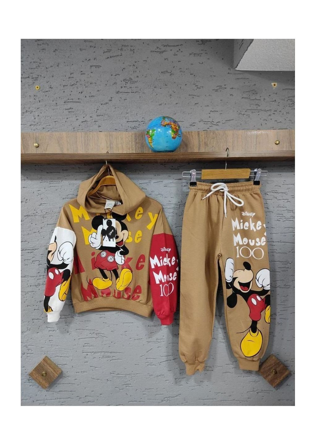 Спортивный костюм двунитка Мickey Mouse (Микки Маус) Disney (282819024)