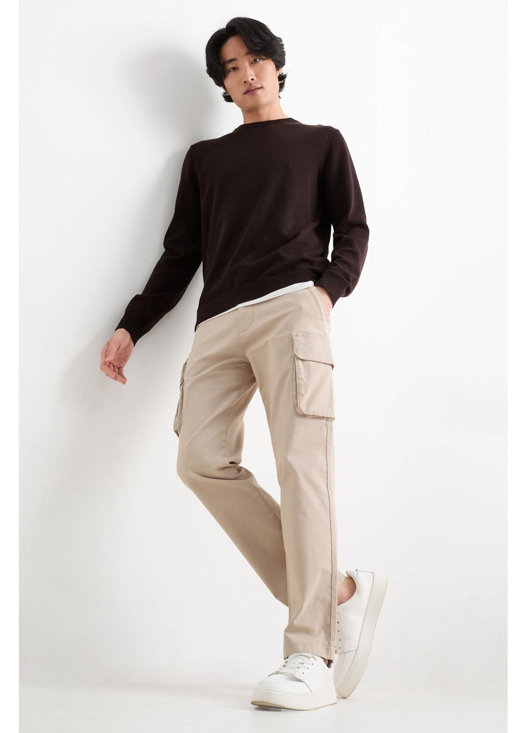 Штани чино карго C&A (369552350)