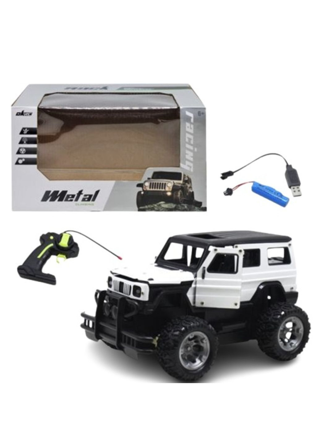 Машина на радіокеруванні Джип Metal Racing KRC 682 Metr+ (359051879)