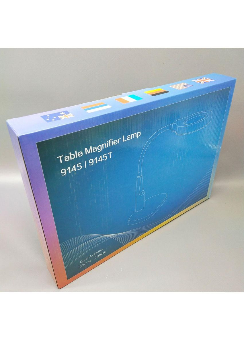 Настільна лупа 9145T з підсвічуванням, 45 LED - діаметр лінзи 90 мм Magnifier (352745021)