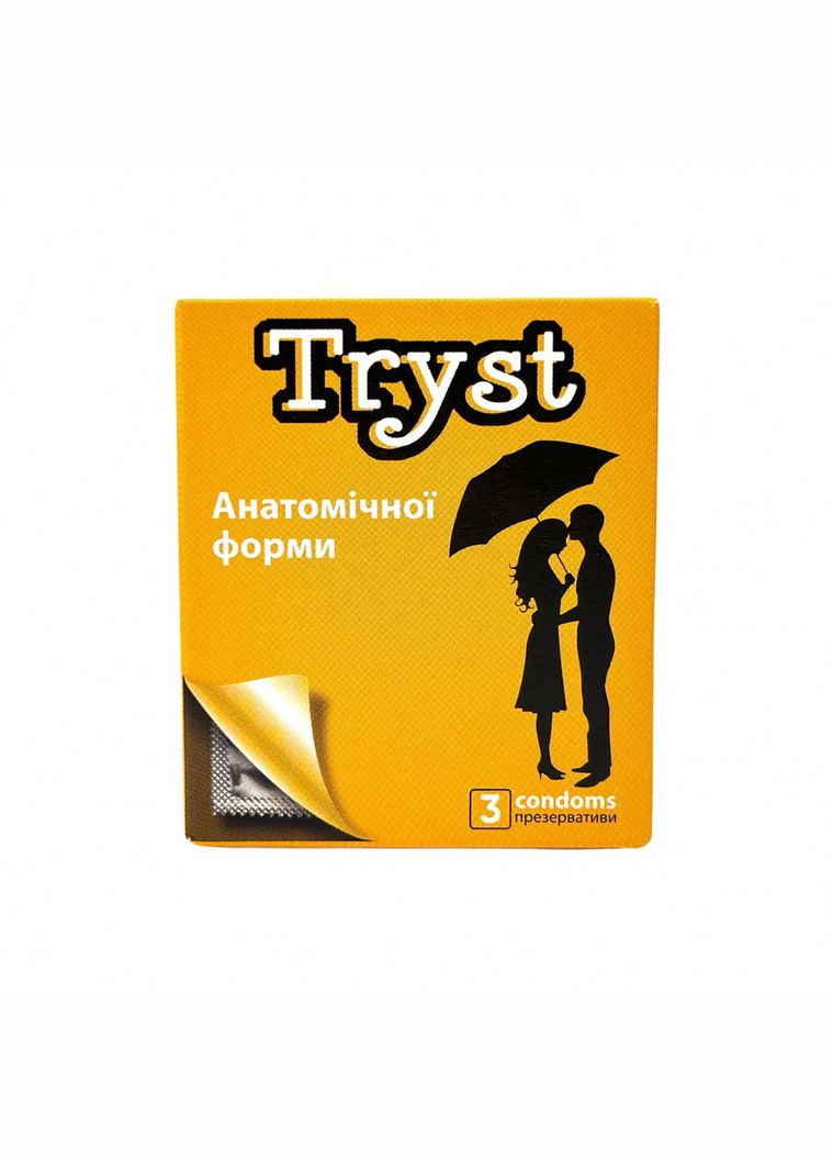 Презервативи Трист анатомические 3 шт Tryst Anatom 3 (300370094)