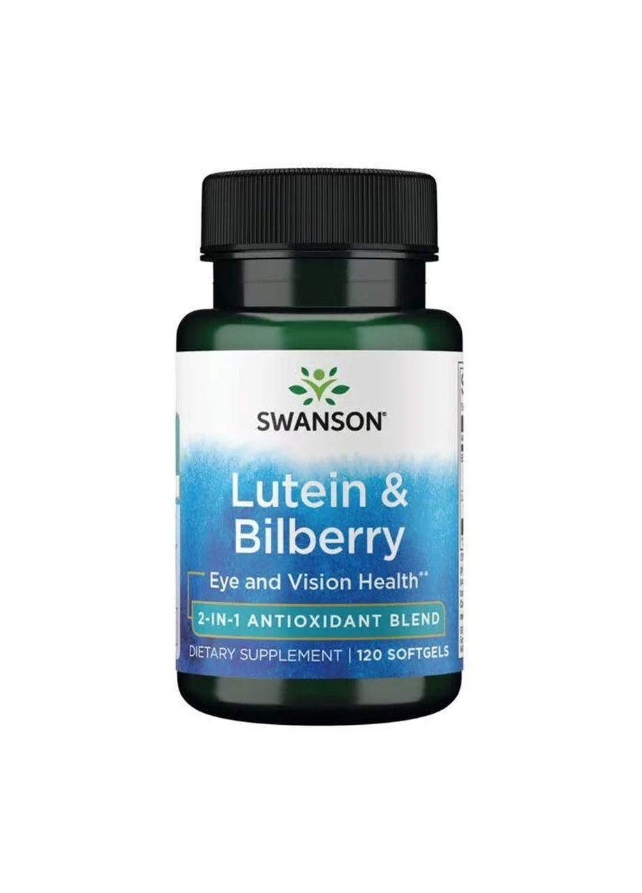 Lutein & Bilberry - 120 softgels Swanson (402342580)