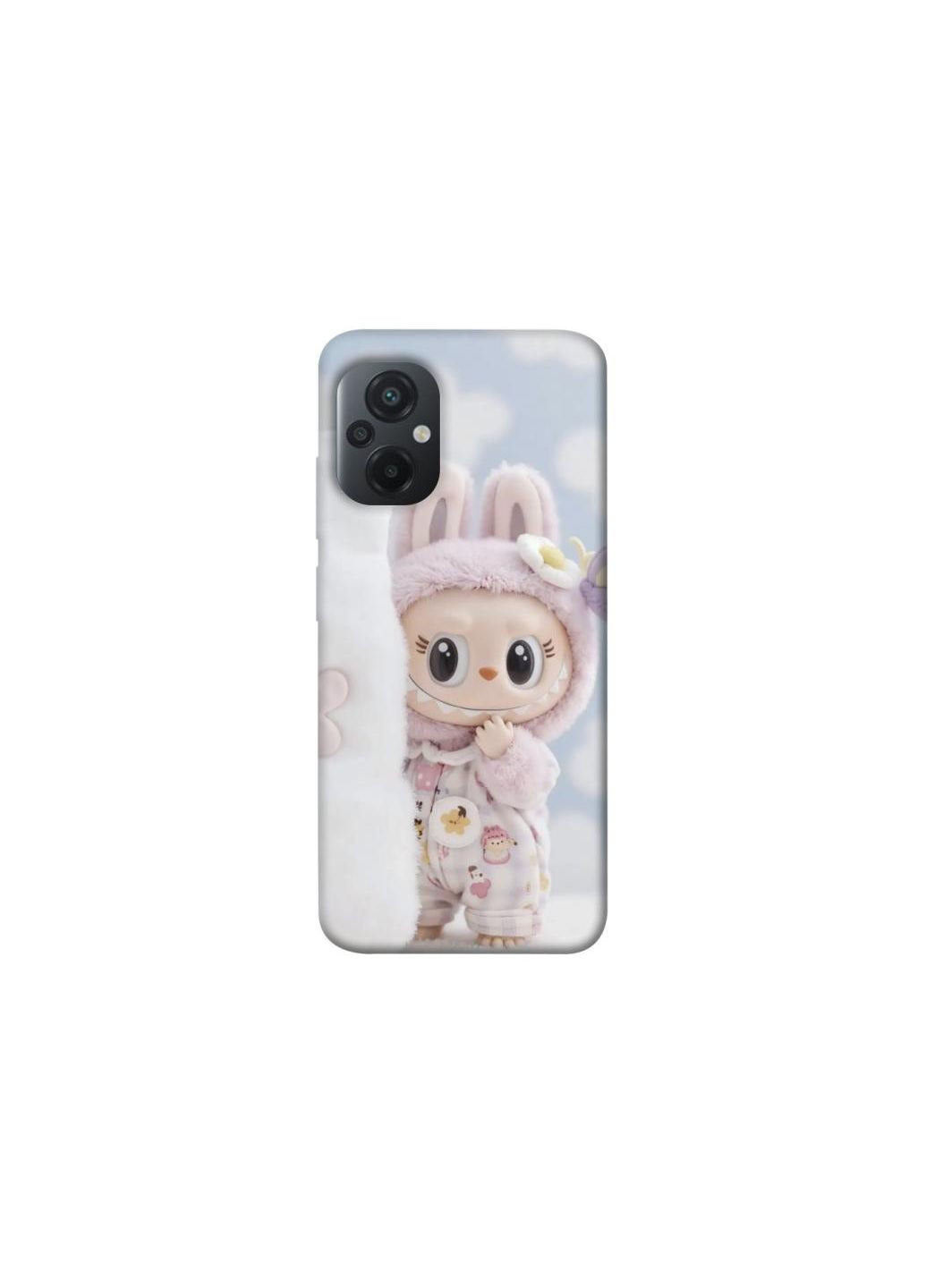 Чохол на Xiaomi Poco M5 Labubu Happy Frontalka (354670220)