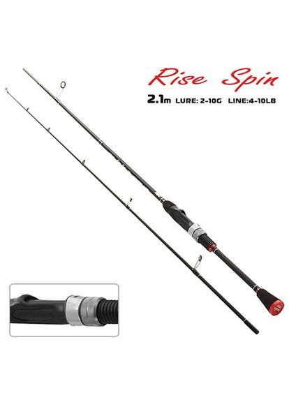 Спінінг штекерний лайт "Rise spin" 2.1м 2-10г 2к Home (318171938)