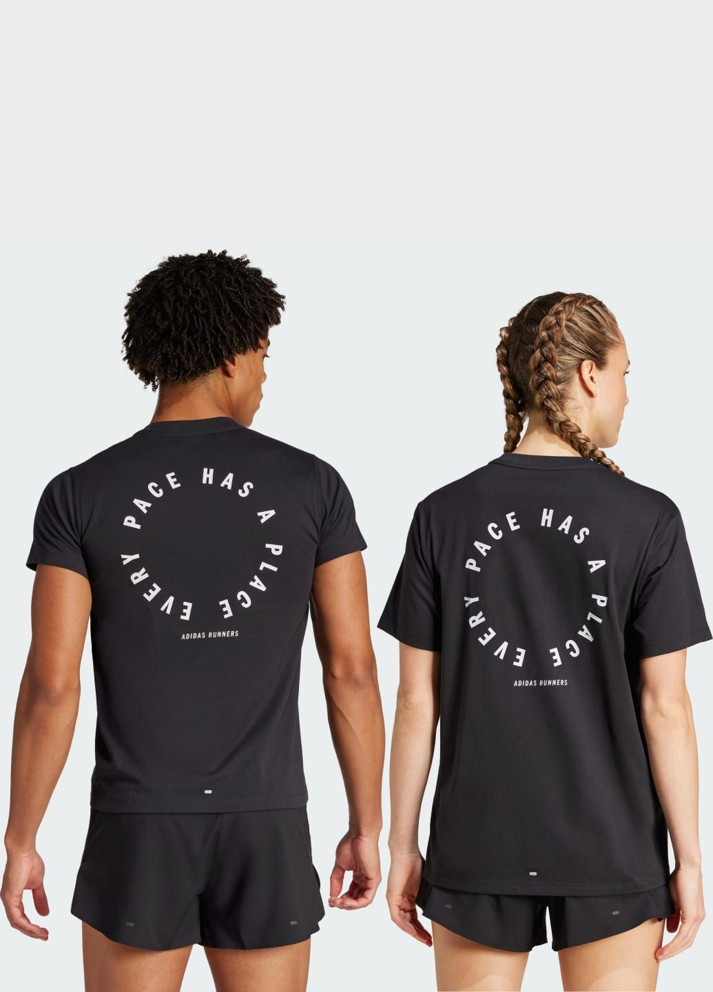 Футболка Runners T-Shirt (унисекс) adidas (346241261)