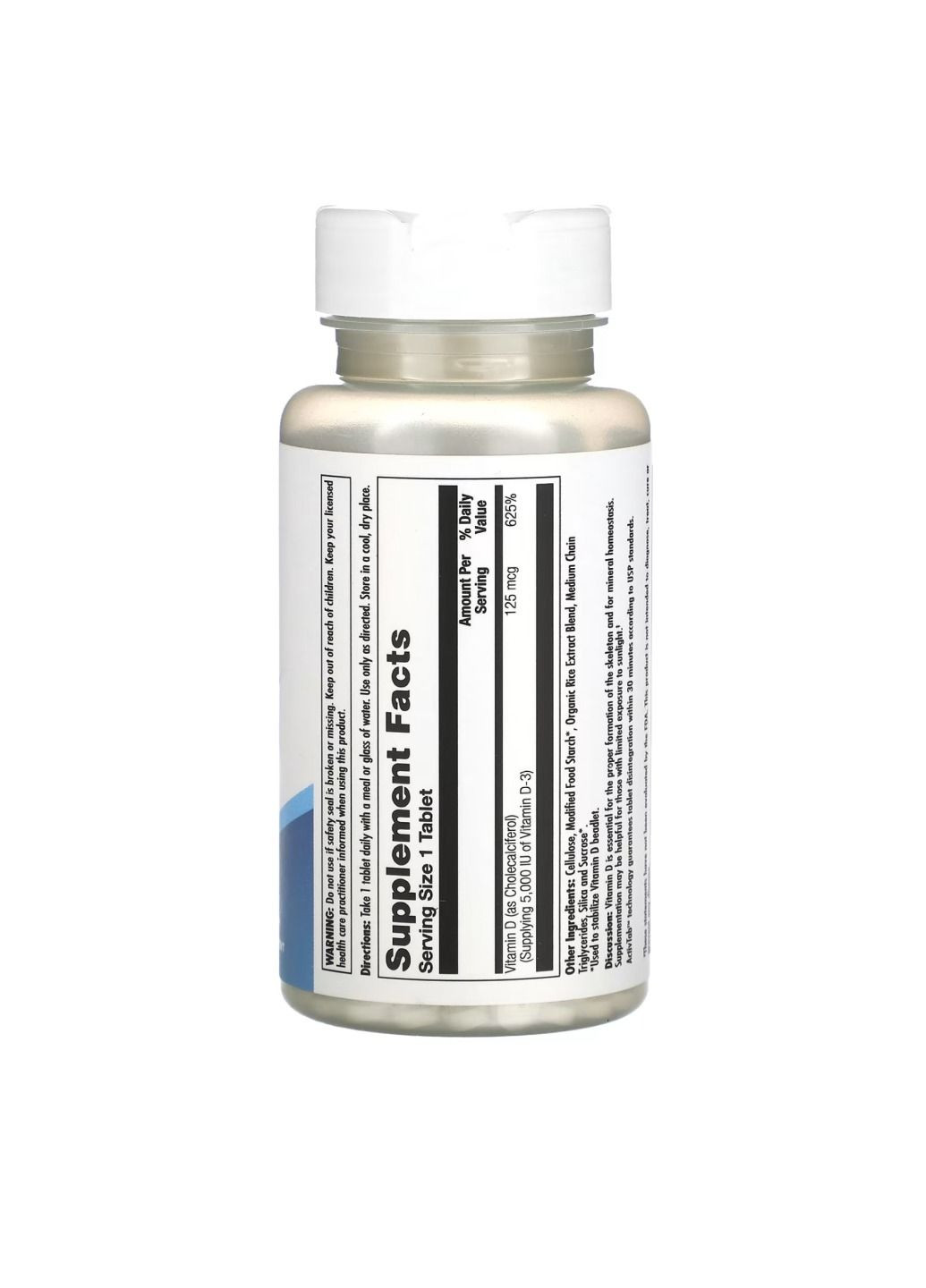 Витамин D3 D3 125mcg - 60 tabs KAL (285736307)