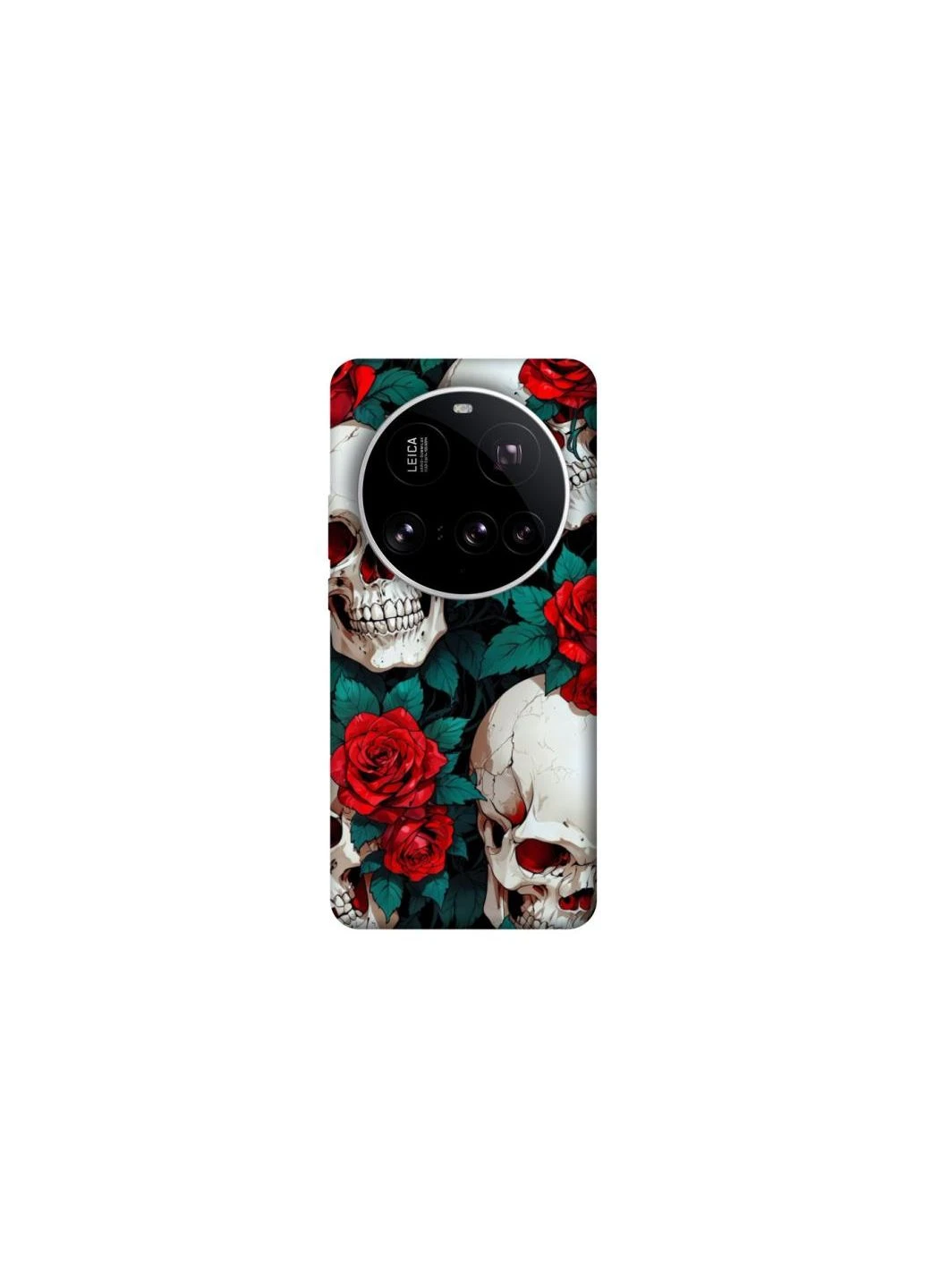 Чехол на Xiaomi 15 Ultra skull and rose Frontalka (352211070)