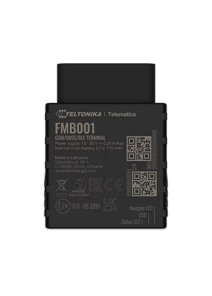 GPS трекер Teltonika FMB001 (302976167)